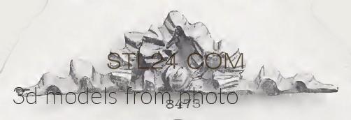 Ribbons (RIBBON_0048 -  | 3D model 3DSMAX / OBJ / STL) 3D model for CNC machine